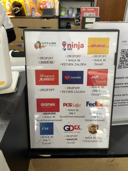 【マレーシアから日本へ荷物発送】MAIL BOXES ETC.（MBE）がとっても便利！