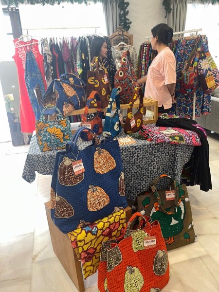 ジンジャーバティックのホリデー・マーケットに行ってきました！