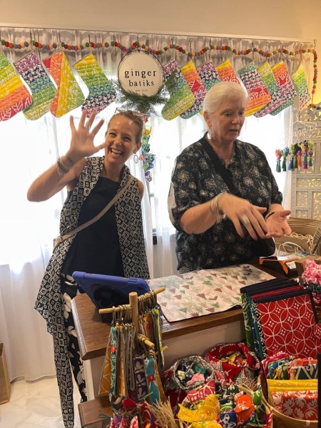 ジンジャーバティックのホリデー・マーケットに行ってきました！